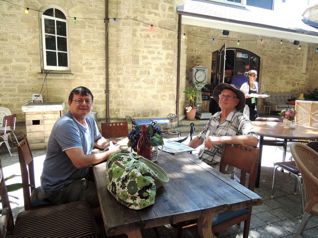 Nigel & Grant Henshaw at Western Australia Museum Cafe